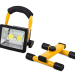 Led Bouwlamp met accu op statief
