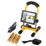 Led Bouwlamp met accu op statief