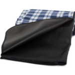 Picknickkleed 200×150 cm blauw geruit